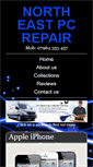 Mobile Screenshot of pc-repair-northeast.co.uk